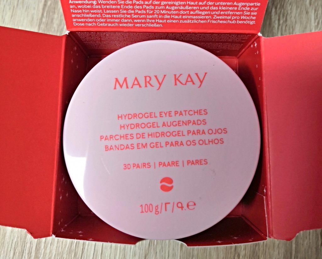 Mary Kay, recenze kosmetiky, testování kosmetiky, hydrogelové oční polštářky, oční maska
