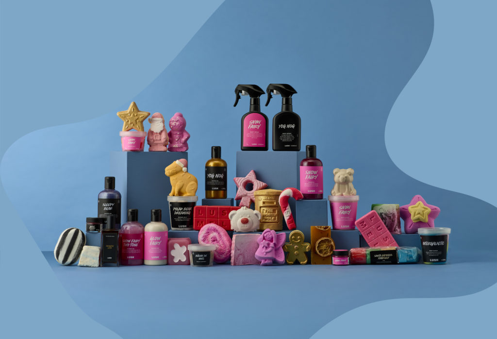 LUSH: Čerstvé a voňavé vánoční Lush novinky