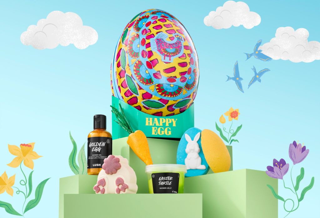Voňavé velikonoční dárky z Lush!
