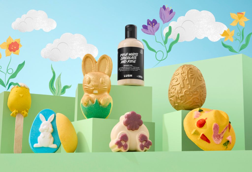 Voňavé velikonoční dárky z Lush!