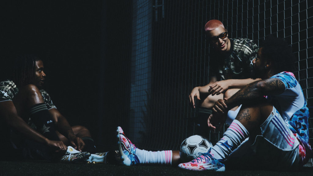 Fotbal potkává streetwear. Adidas a BAPE® představují novou kolekci